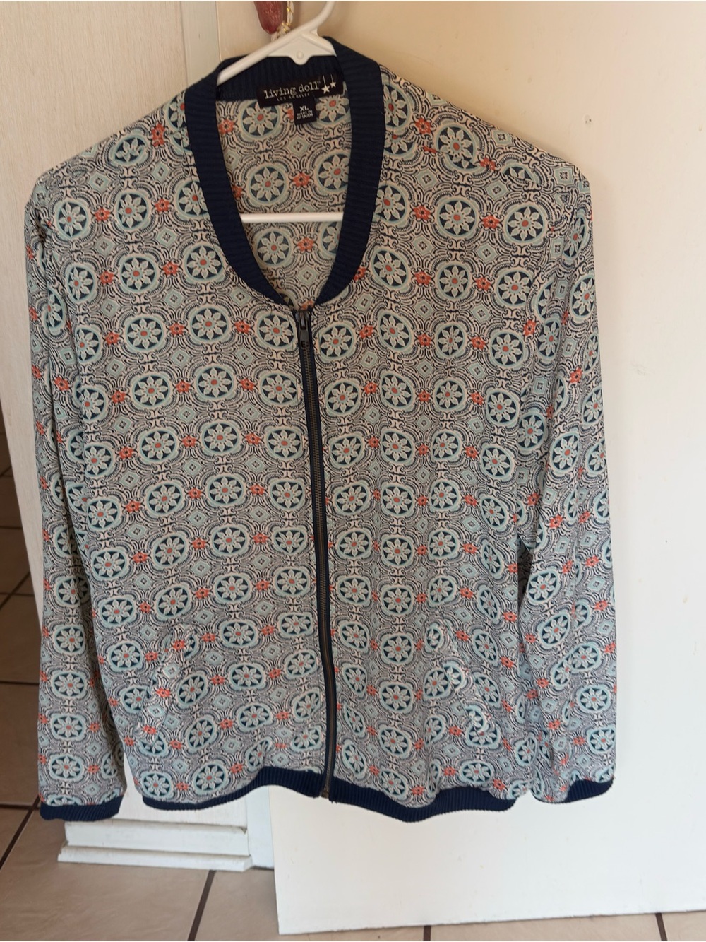 Ladies Living Doll Light Weight Jacket-Size XL